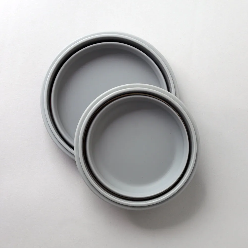 2 Piece Small Collapsible Bowl Set