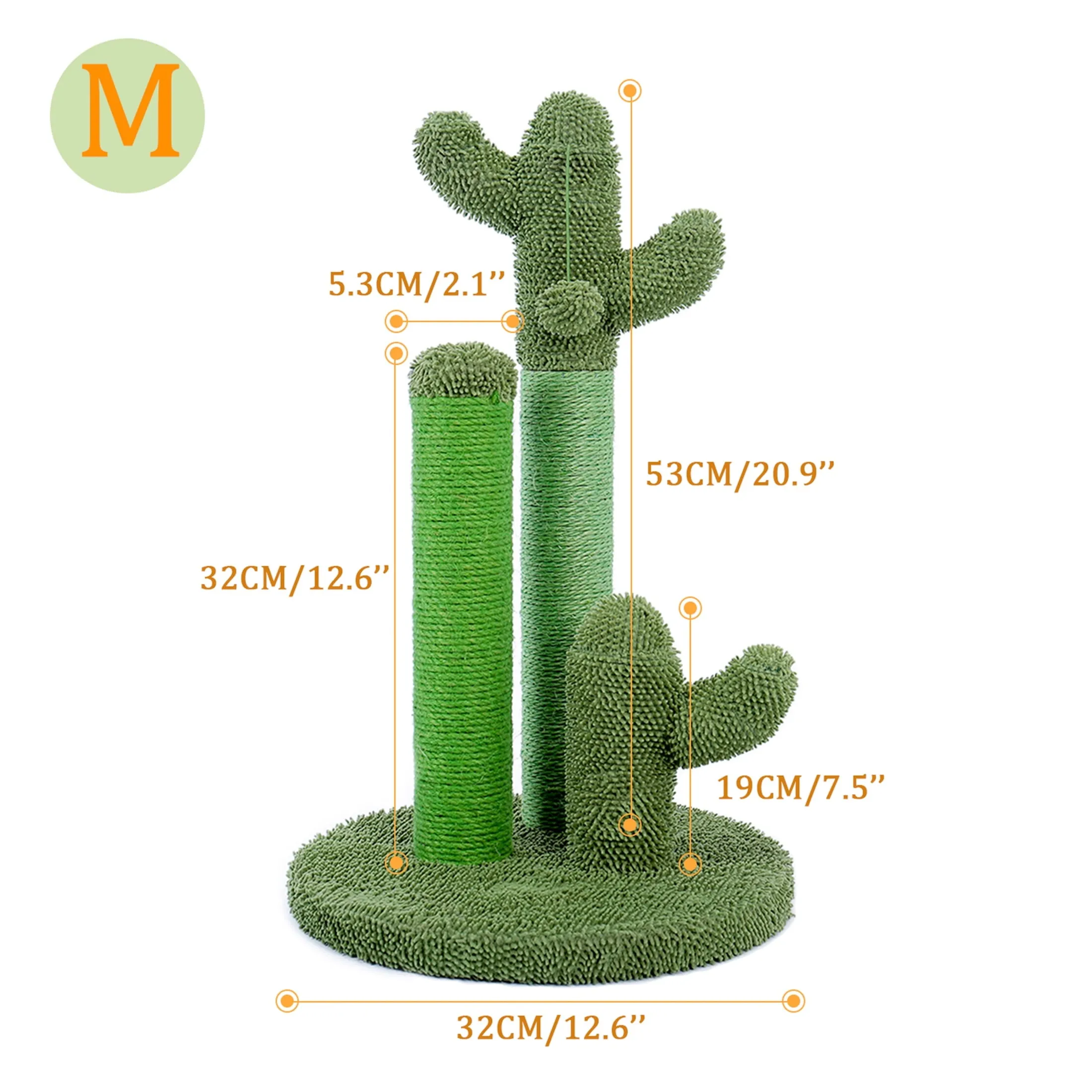 23" Cactus Cat Scratching Post
