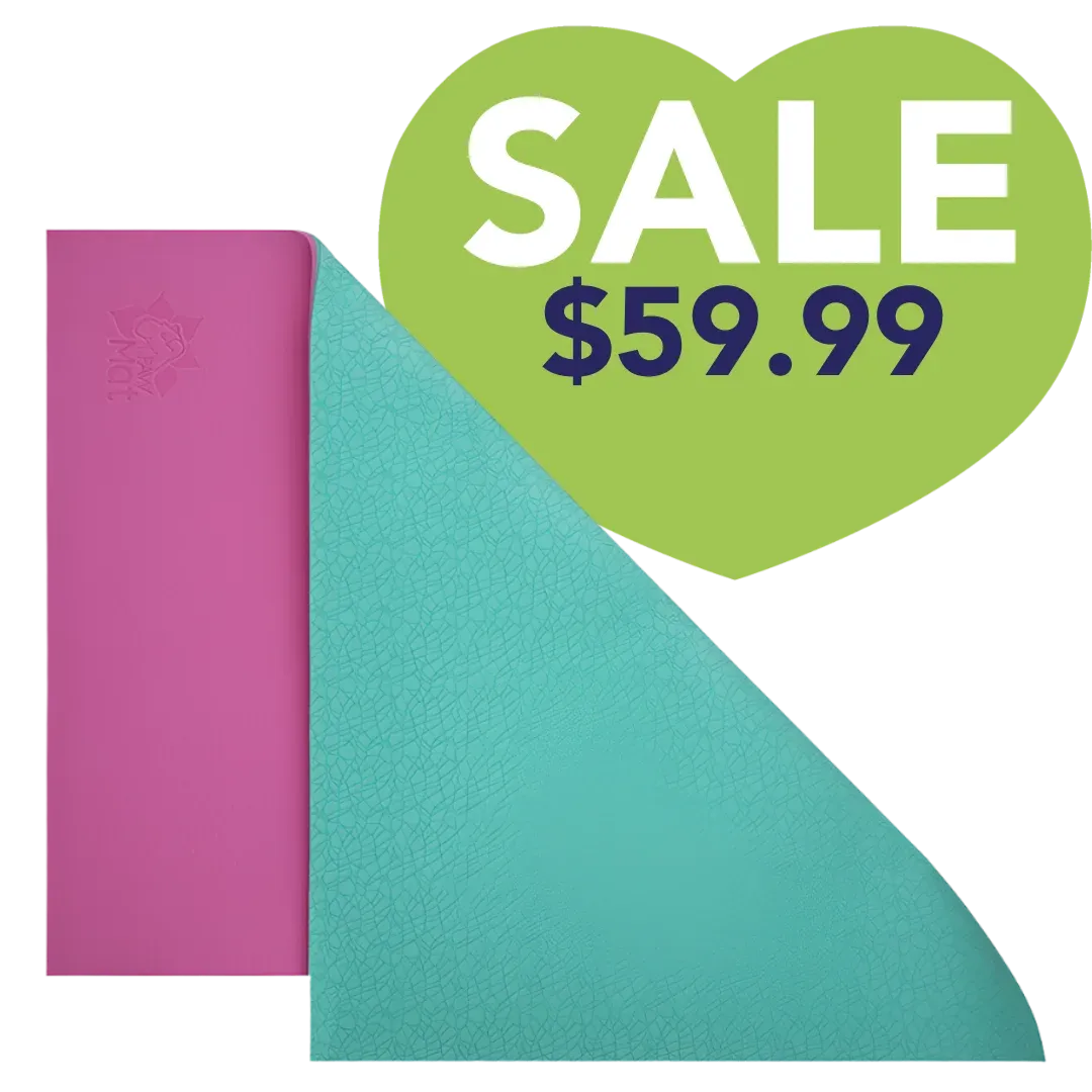 48"x24" Anti-Fatigue Reversible Dog Grooming Table Mat Pink/Teal by PawMat