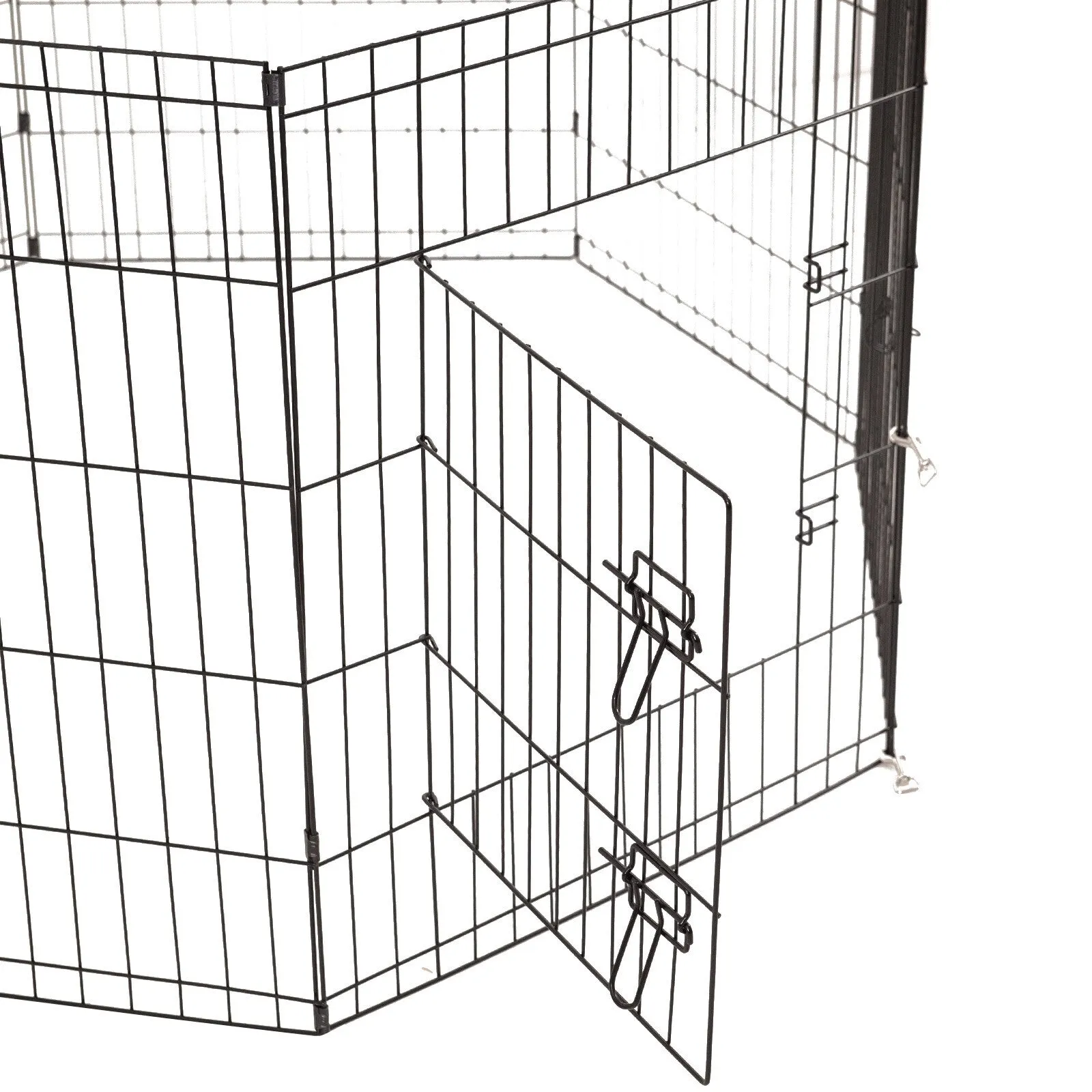 4paws 8 panel playpen puppy exercise fence cage enclosure pets