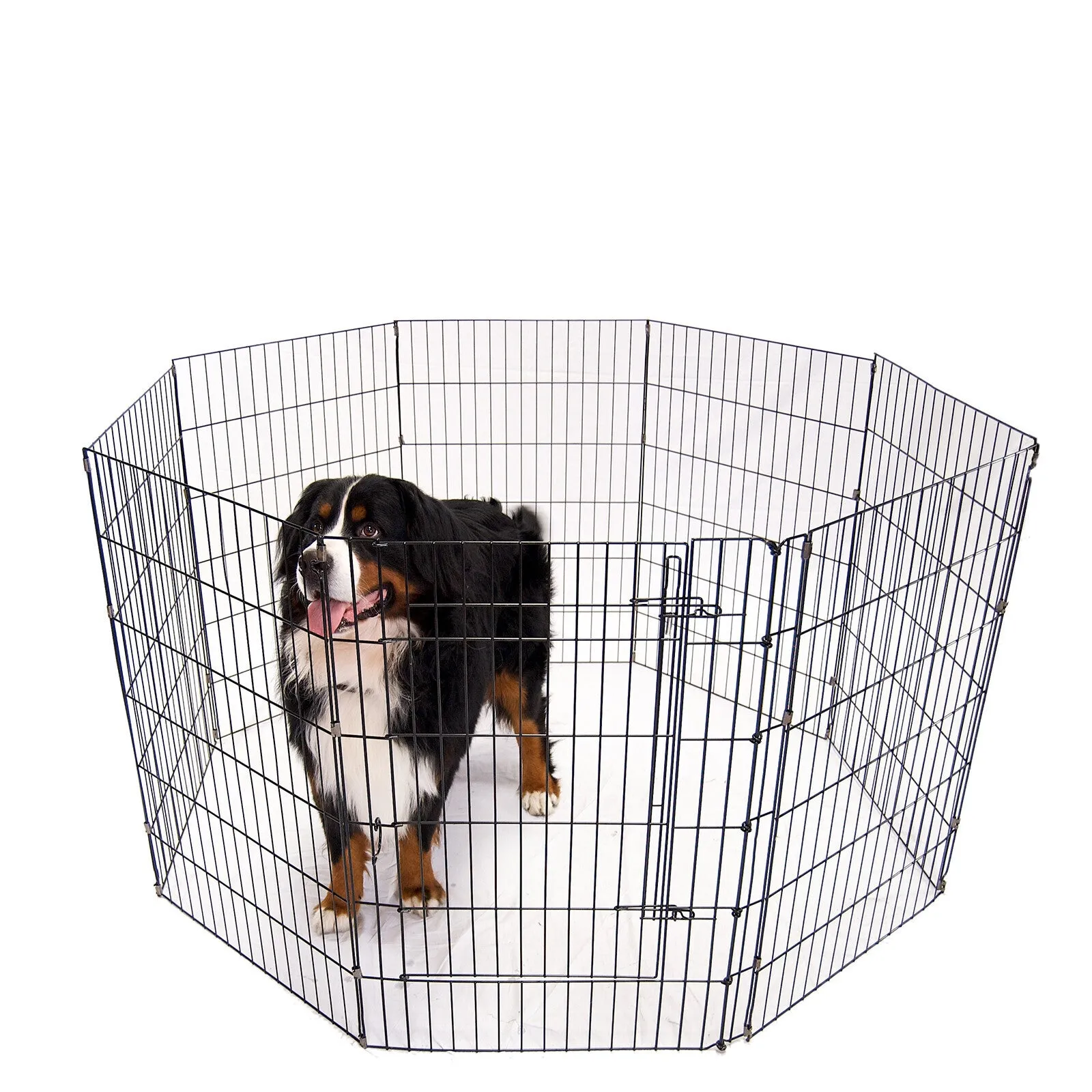 4paws 8 panel playpen puppy exercise fence cage enclosure pets