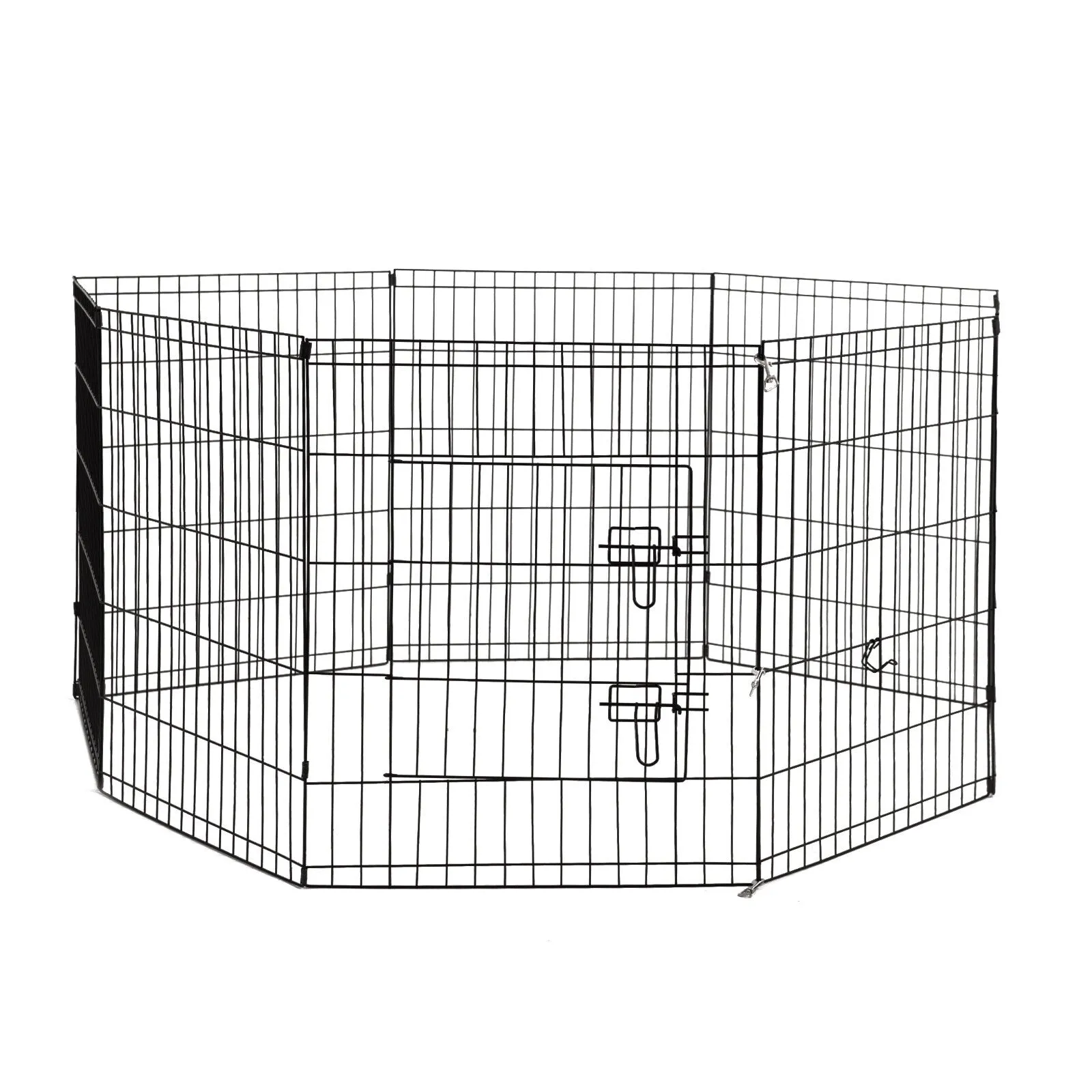 4paws 8 panel playpen puppy exercise fence cage enclosure pets
