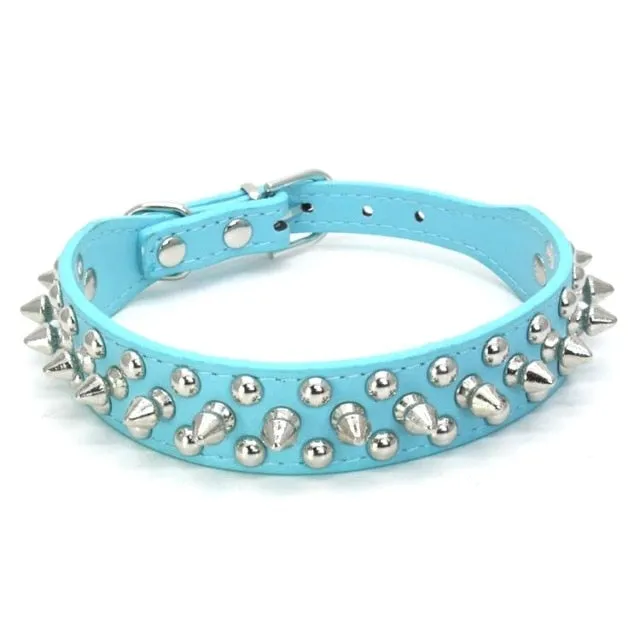 Adjustable Leather Pet collar Neck Strap