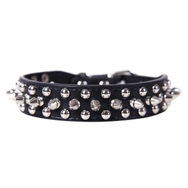 Adjustable Leather Pet collar Neck Strap