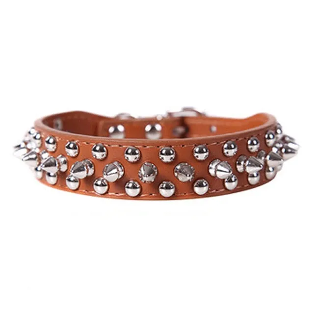 Adjustable Leather Pet collar Neck Strap