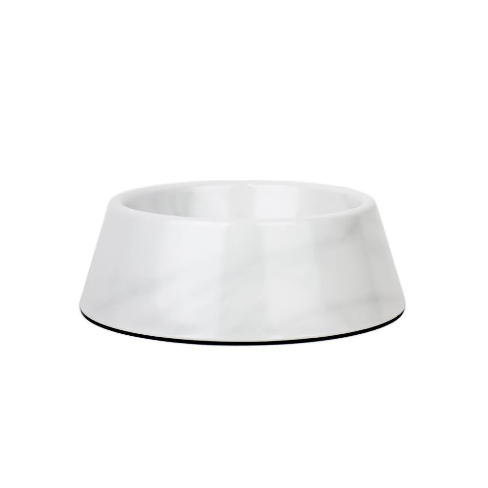 Barkley & Bella Melamine Bowl - Carrara Marble