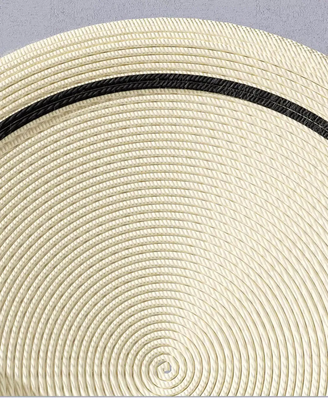 Cartoon Design Cat Sisal Scratcher Wear-Resistant Round Bed