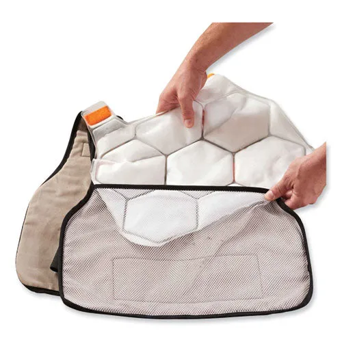 Chill-its 6220 Phase Change Cooling Vest Charge Packs, Large/x-large, 14.75 X 18, Ships In 1-3 Business Days