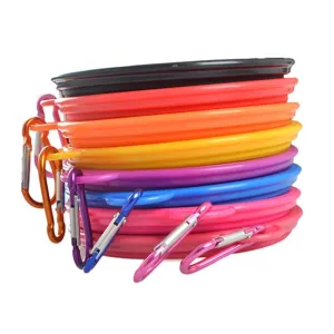 Dog Travel Silicone Bowl