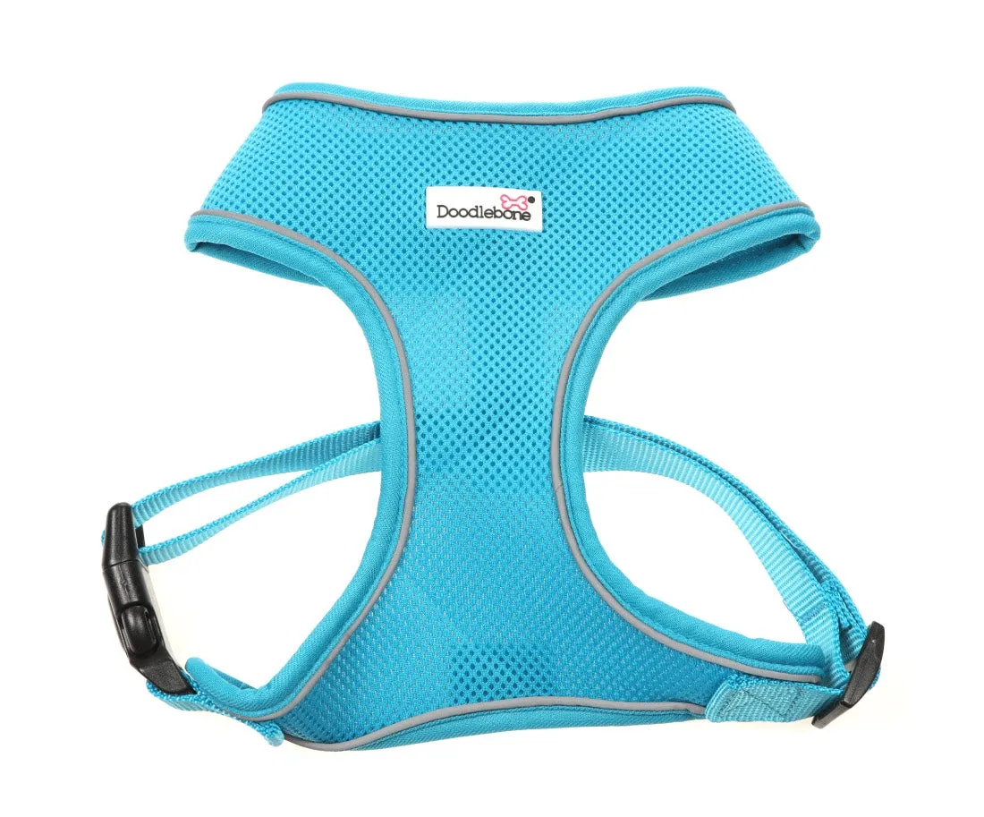 Doodlebone Airmesh Dog Harness - Aqua Blue