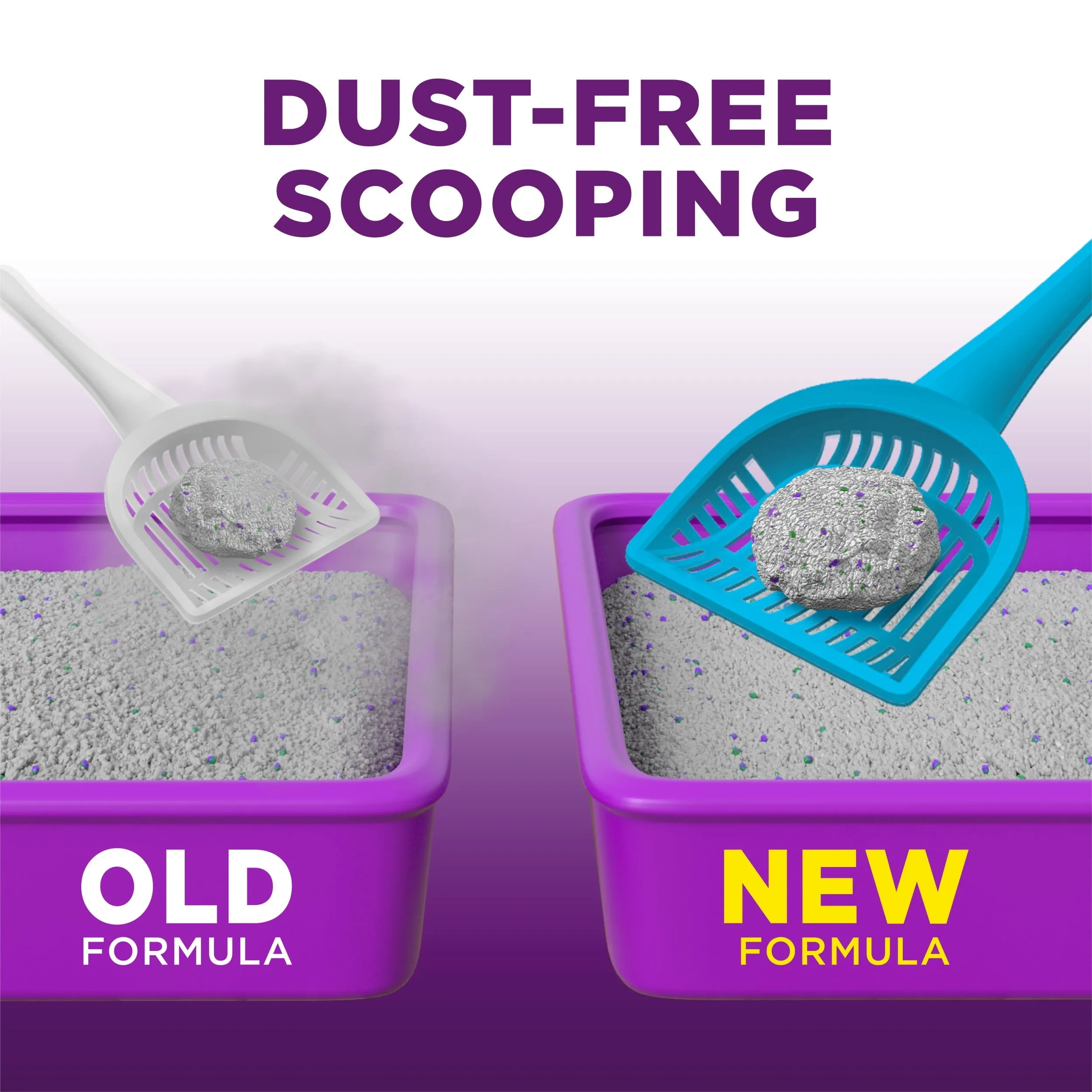 Extra Strength Multi-Cat Scented Litter, Clumping Cat Litter,14 lb Free Shipping