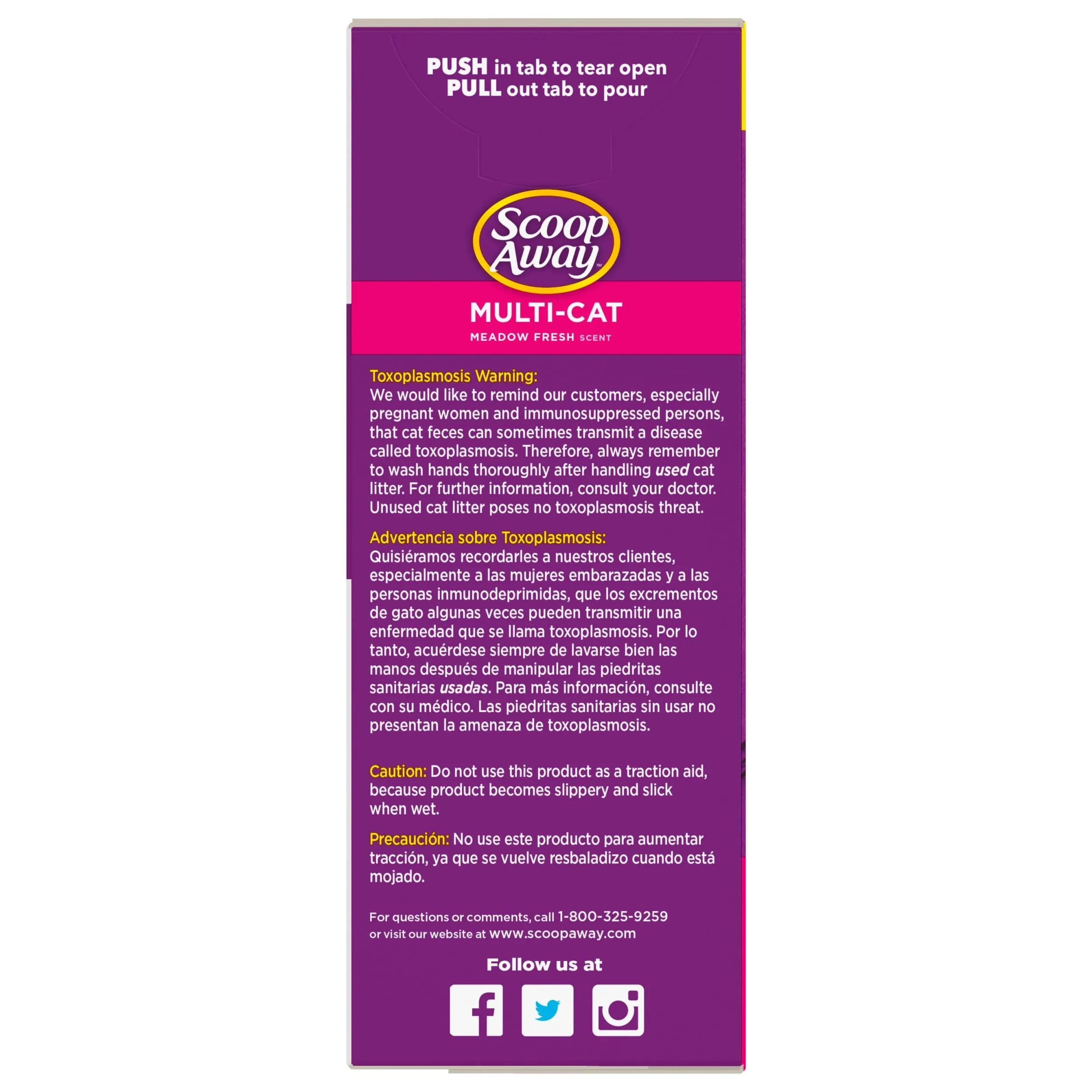 Extra Strength Multi-Cat Scented Litter, Clumping Cat Litter,14 lb Free Shipping