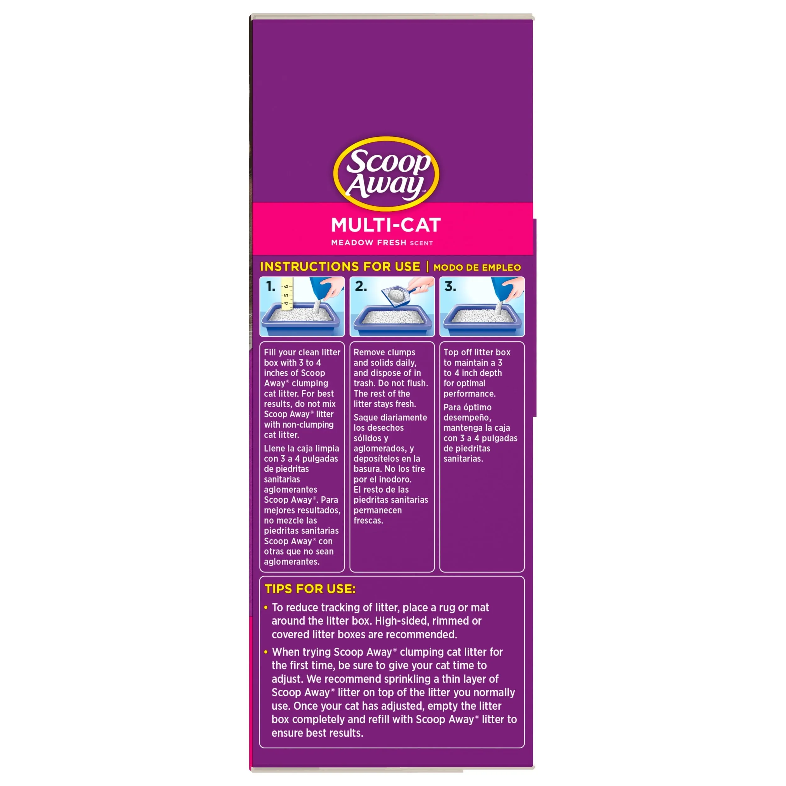 Extra Strength Multi-Cat Scented Litter, Clumping Cat Litter,14 lb Free Shipping