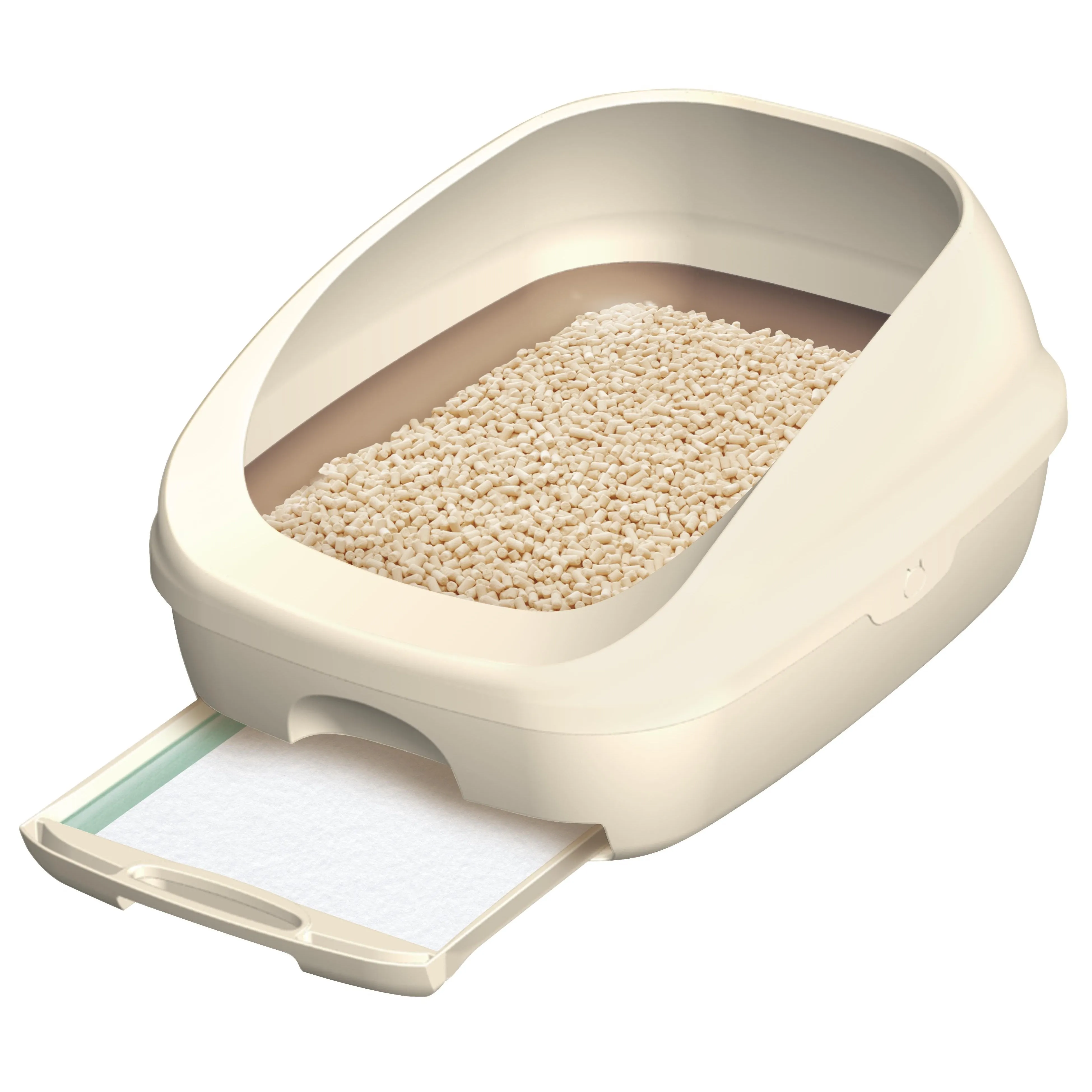 Ezi-LockOdour Dual Layer Cat Litter System Natural Zeolite Cat Litter Pellets 2kg^^^
