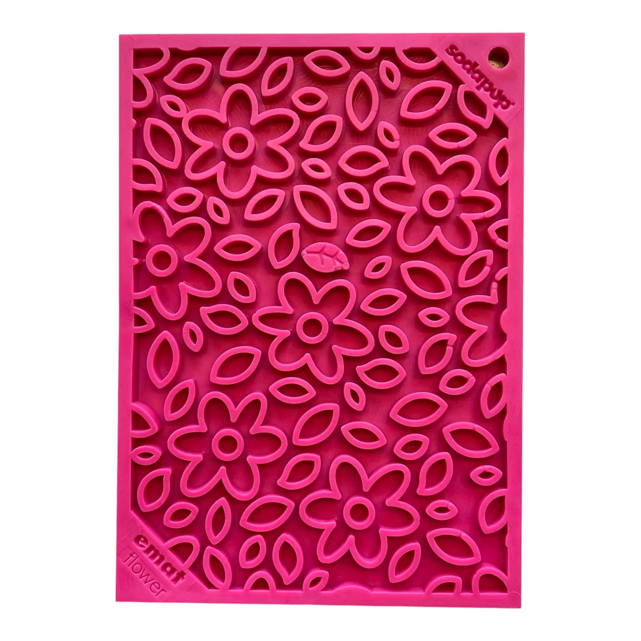 Flower Power Enrichment Licking Mat for Dogs