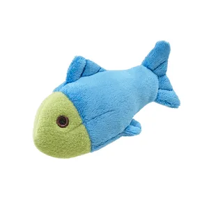 Fluff & Tuff Molly the Fish  4.5" Plush Dog Toy