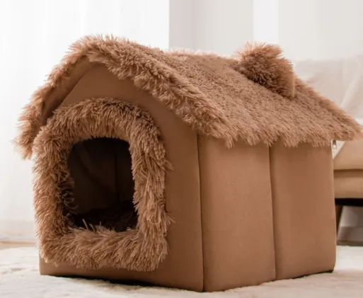 Foldable Decorative Pet House Bed