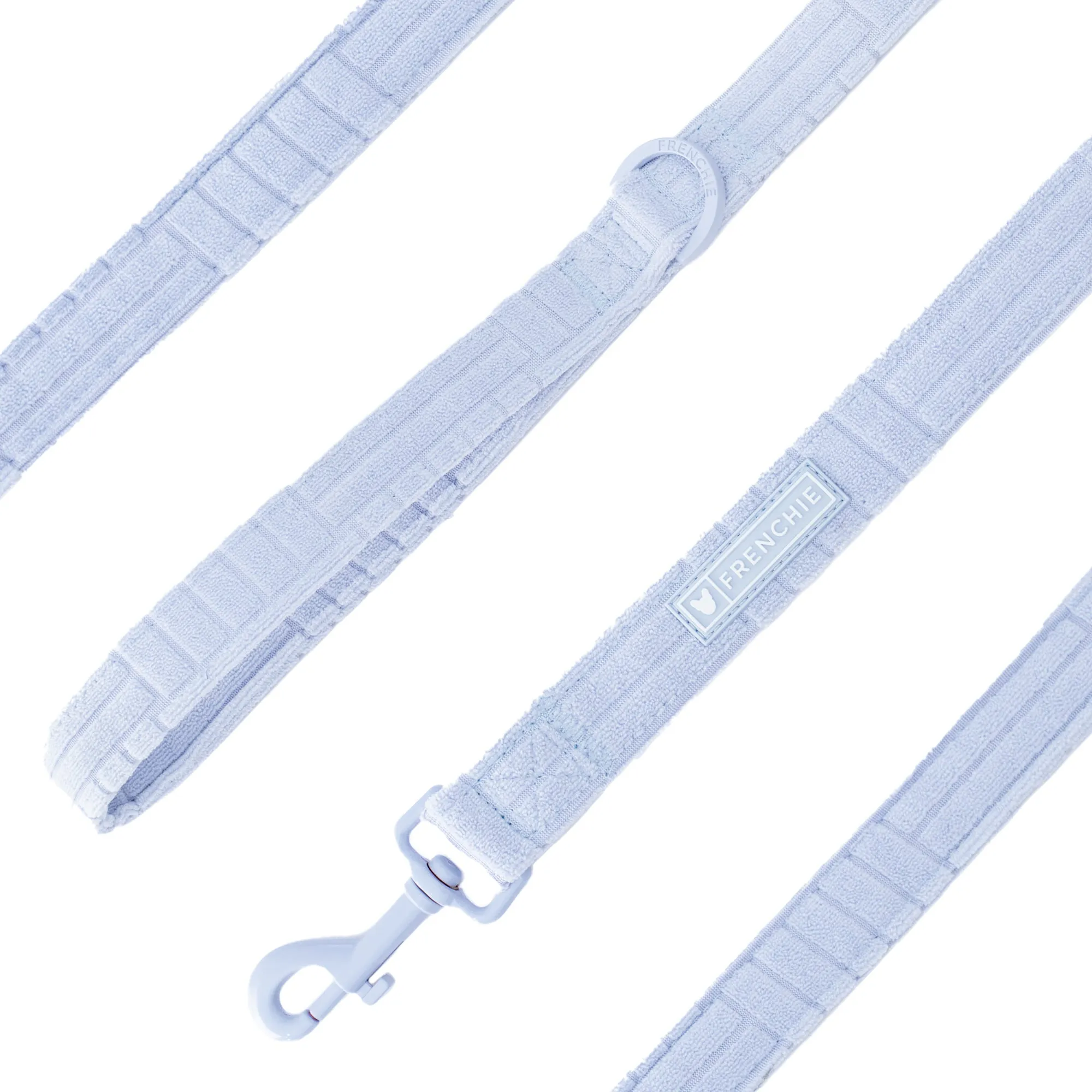 Frenchie Comfort Leash - Terry- Blue