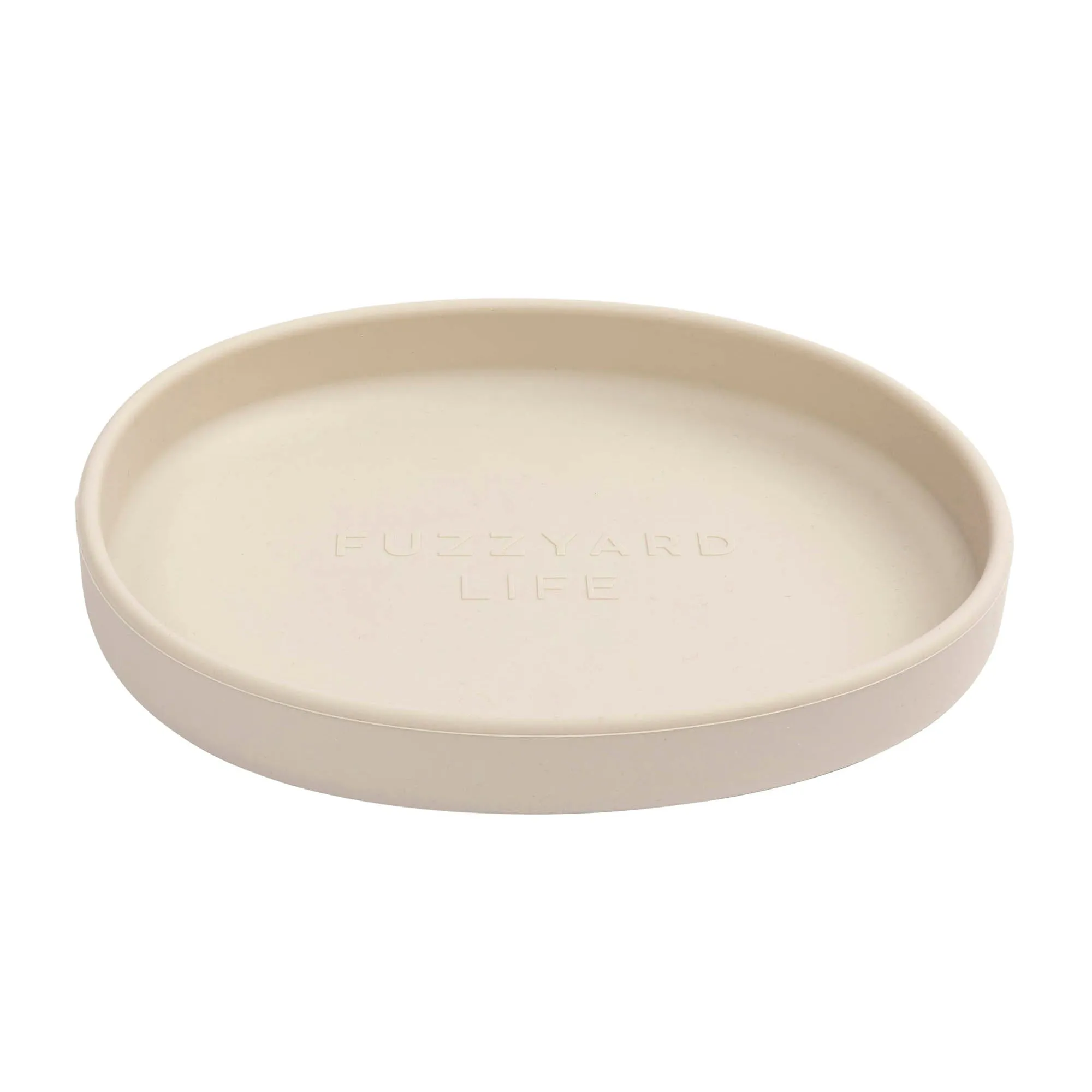 FuzzYard Life Silicone Cat Dish Sandstone^^^