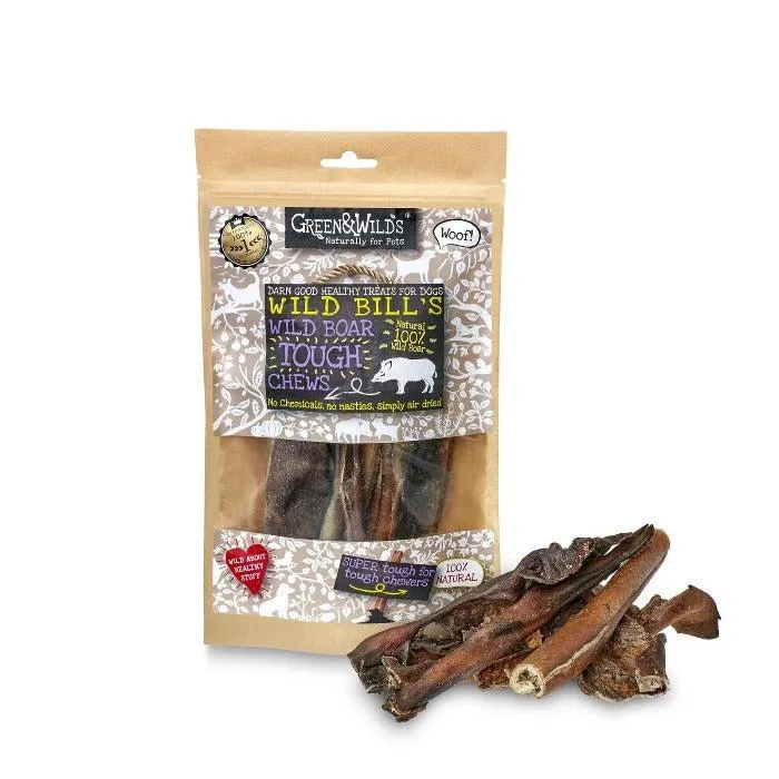 Green & Wilds | Wild Boar Tough Chews 160g