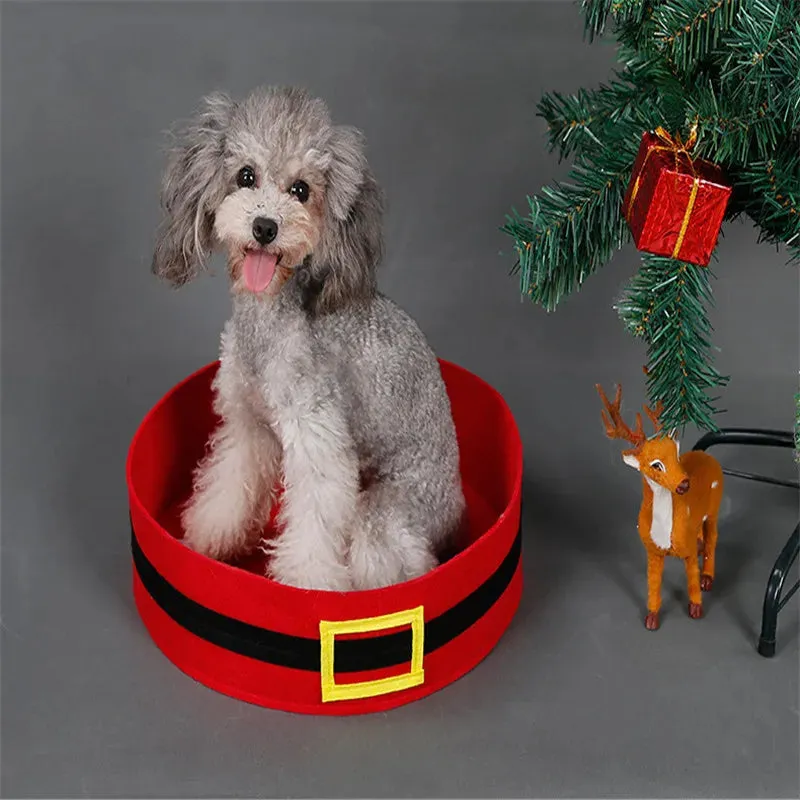 Hallowmas Cat Bed - Small Dog Mat - Festival Christmas Folded Resistance - Catch A Bite Beds For Pets