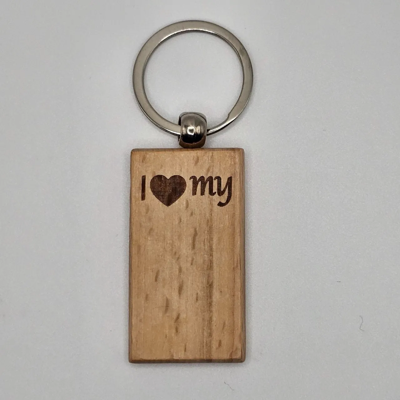 I *Heart* My (Pet) Keychain - 2 Sided