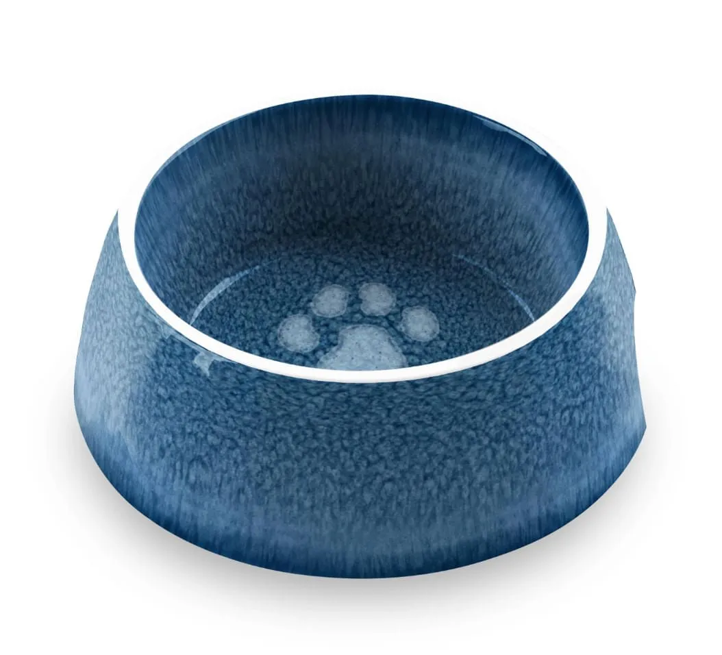 Indigo Impressions Paw Bowl