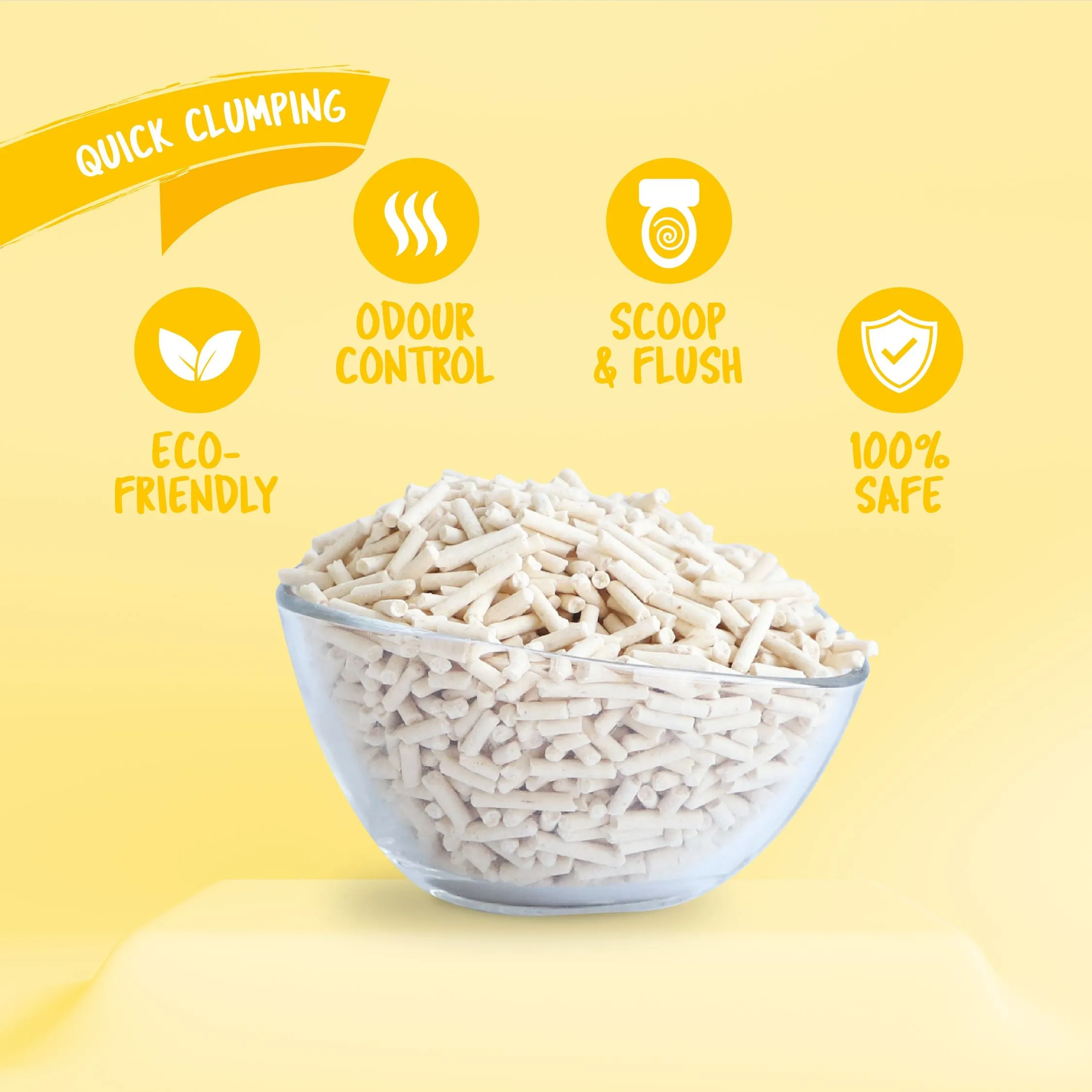 Kit Cat Soya Clump Cat Litter - Original (7L)