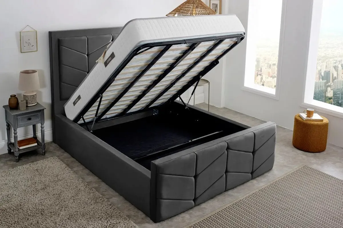 Lancaster Upholstered Ottoman Bed