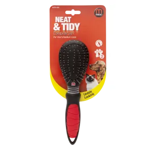 Mikki Combi Dog Grooming Brush - For Short/Medium Coats