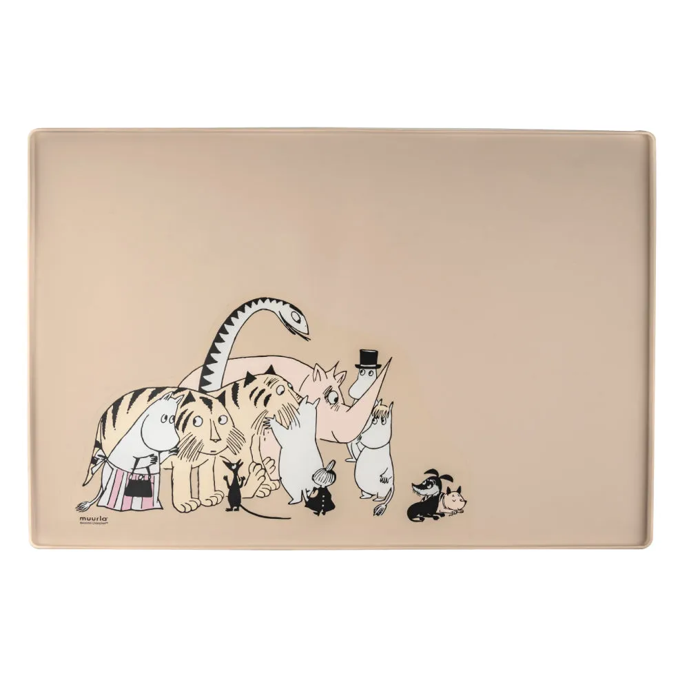 Moomin For Pets Place Mat Beige 60 x 40 cm