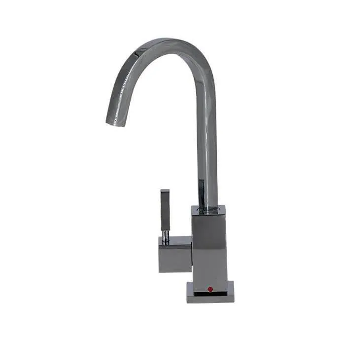 Mountain Plumbing MT1880-NL Hot Water Faucet with Contemporary Square Body