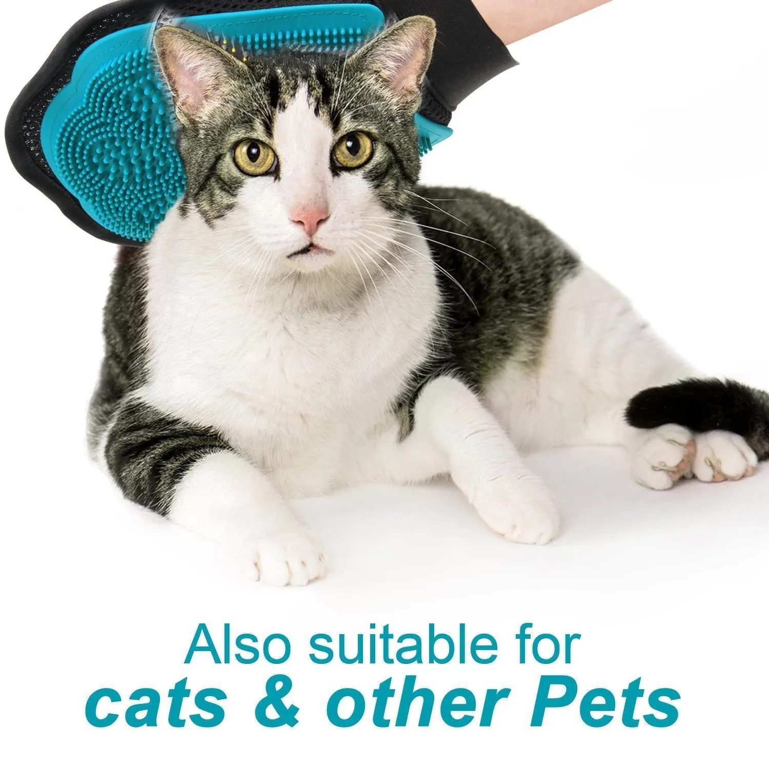 Pet Grooming Dual-Sided Glove Universal Fit