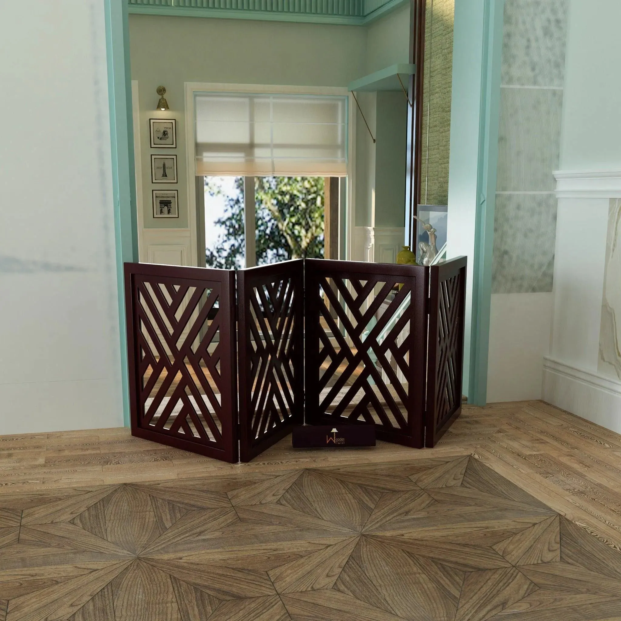 Portable Safety Pet Fence Gate Partition For Kids