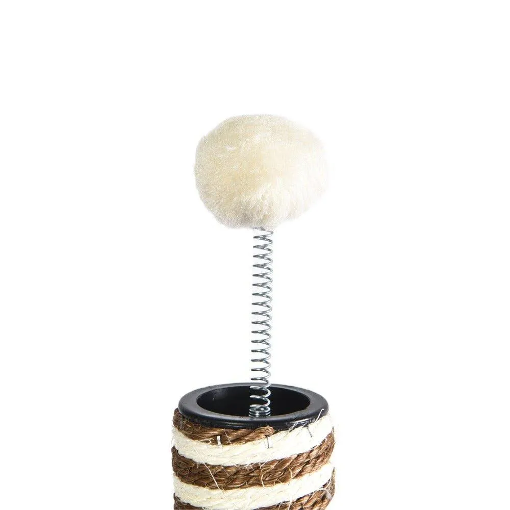 Small Cat Scratching Post With Wooden Base