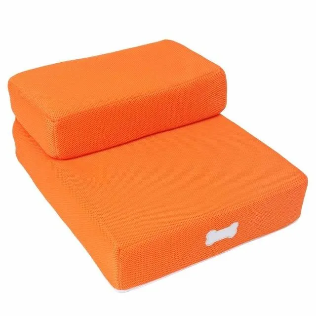Soft Pet Stairs - 2 Step Design - Anti Slip