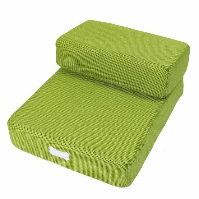 Soft Pet Stairs - 2 Step Design - Anti Slip