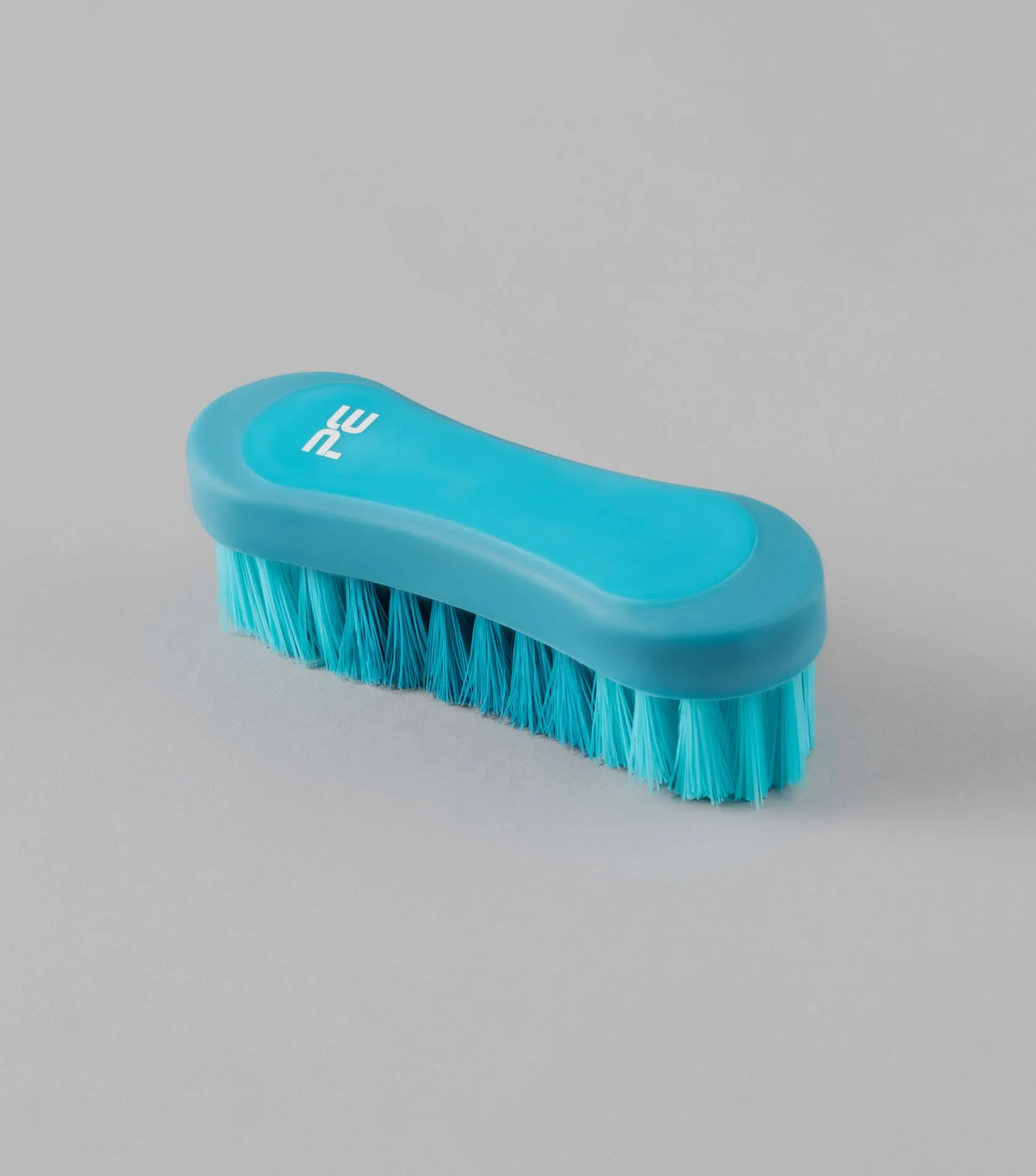 Soft-Touch Hoof Brush Med Blue & Peacock