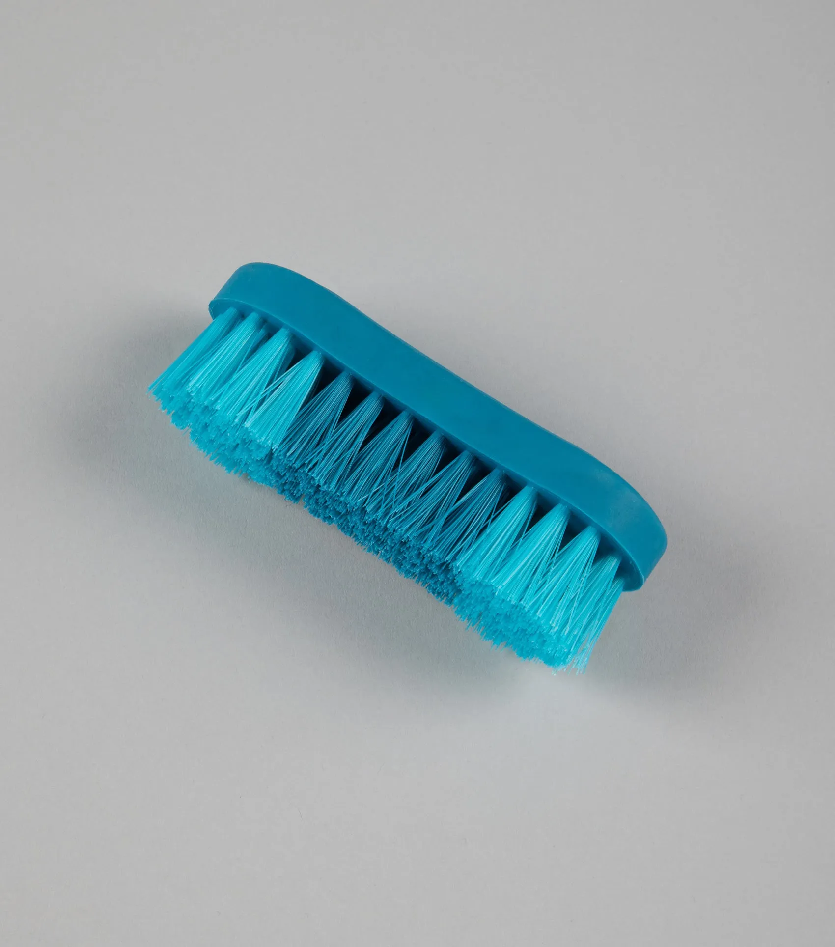 Soft-Touch Hoof Brush Med Blue & Peacock