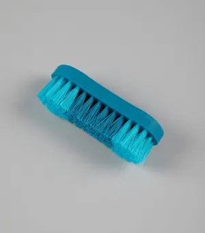 Soft-Touch Hoof Brush Med Blue & Peacock
