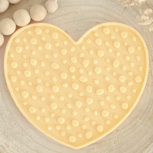 Sunset Citrus Heart Licking Mat